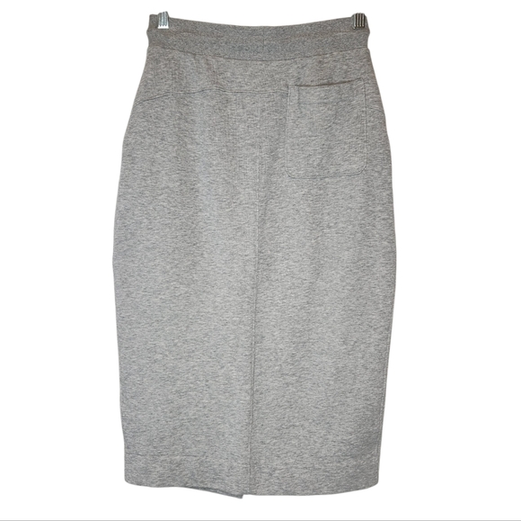 NWOT Reiss Clara Gray Midi Skirt Size Small - Picture 2 of 7